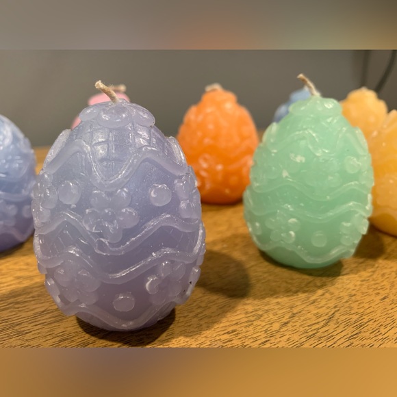 EASTER EGG PACK OF 8 CANDLES, New, Not In Original Packaging - Picture 7 of 7